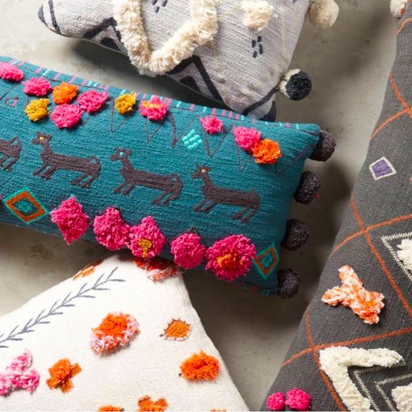 Anthropologie Accents Anthropologie Rare Heradia Lumbar Throw